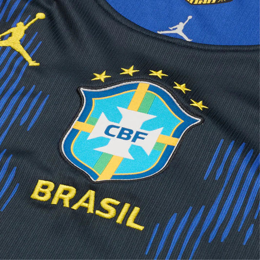 Kids 2026 Brazil Away Kit