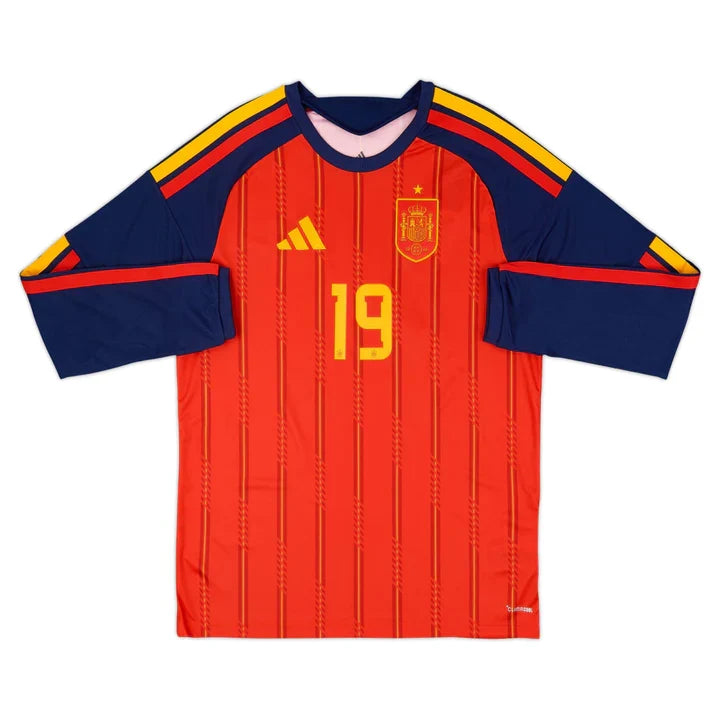 2026 Spanien Heimtrikot Langarm