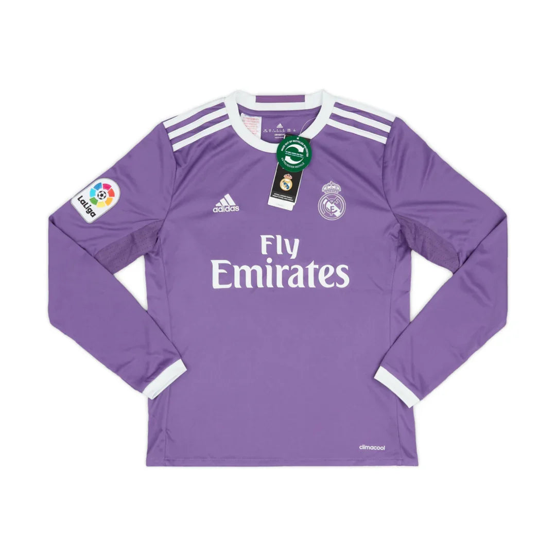 2016-17 Real Madrid CF Auswärtstrikot Langarm