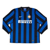 2009-10 Inter Mailand Heimtrikot Langarm