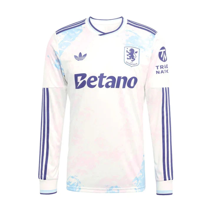 2025-26 Aston Villa FC Langarm-Ausweichtrikot