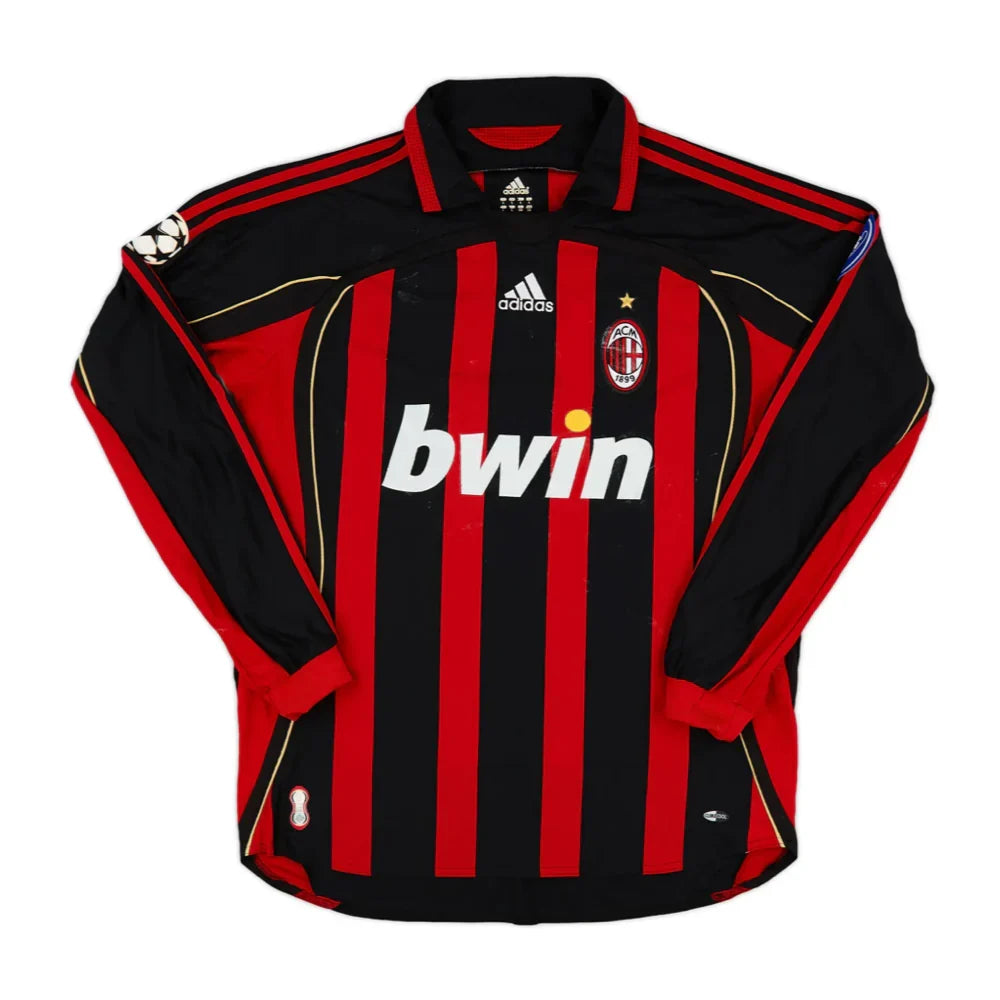 2006-07 AC Mailand Langarm-Heimtrikot