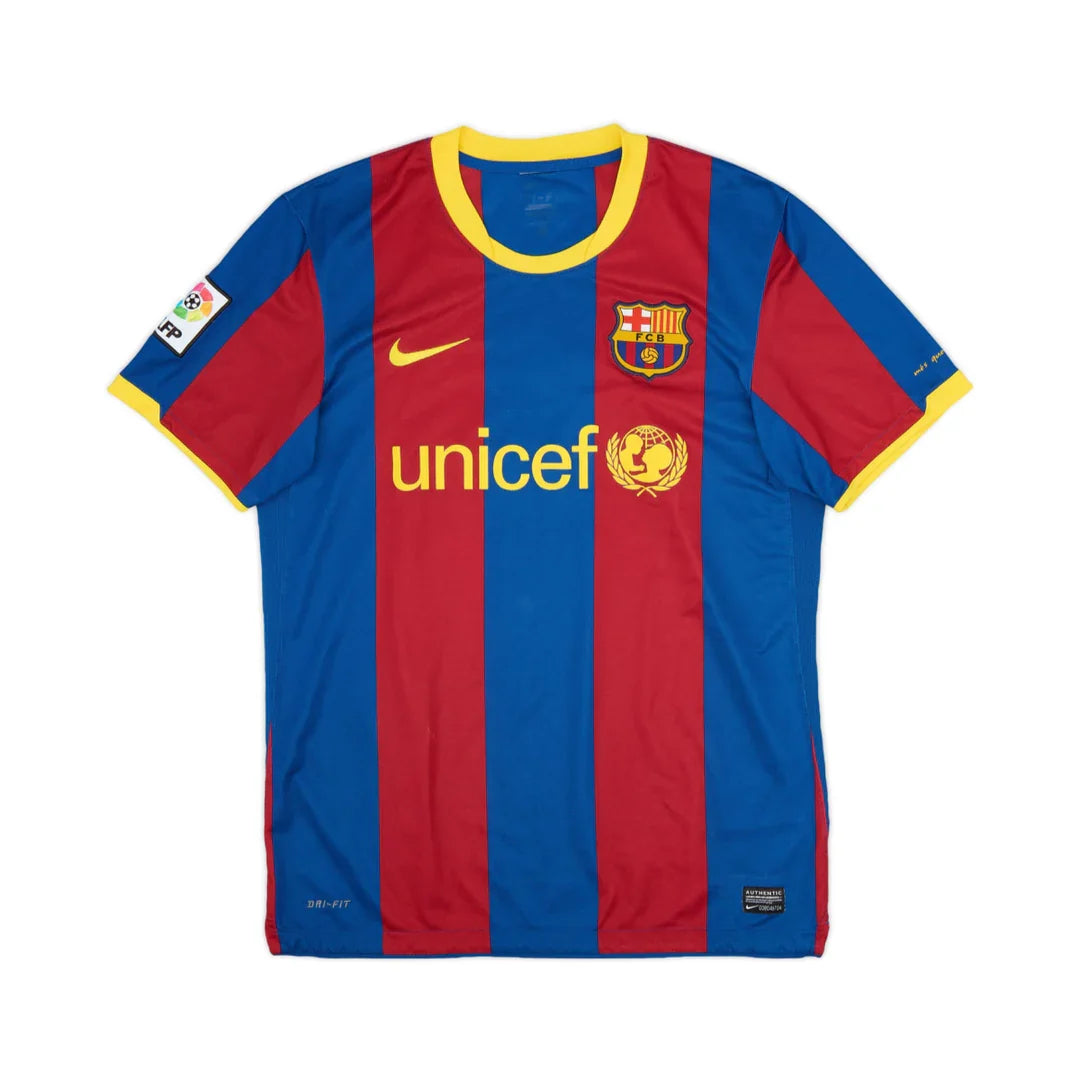 2010-11 FC Barcelona Heimtrikot