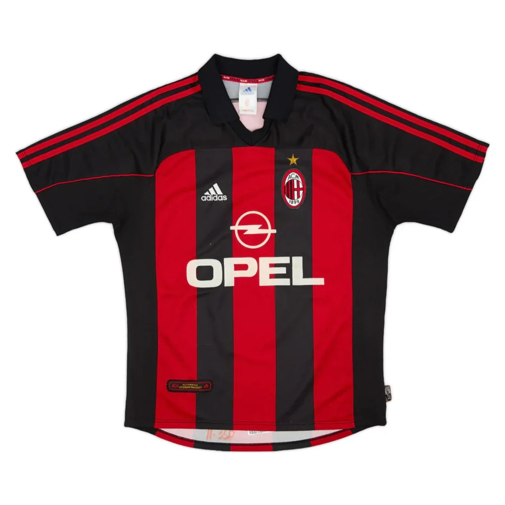 2001-02 AC Milan Home Shirt