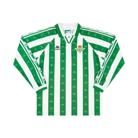 1995-97 Real Betis Balompié Long Sleeve Home Shirt ­