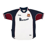 1999-01 West Ham United FC Auswärtstrikot