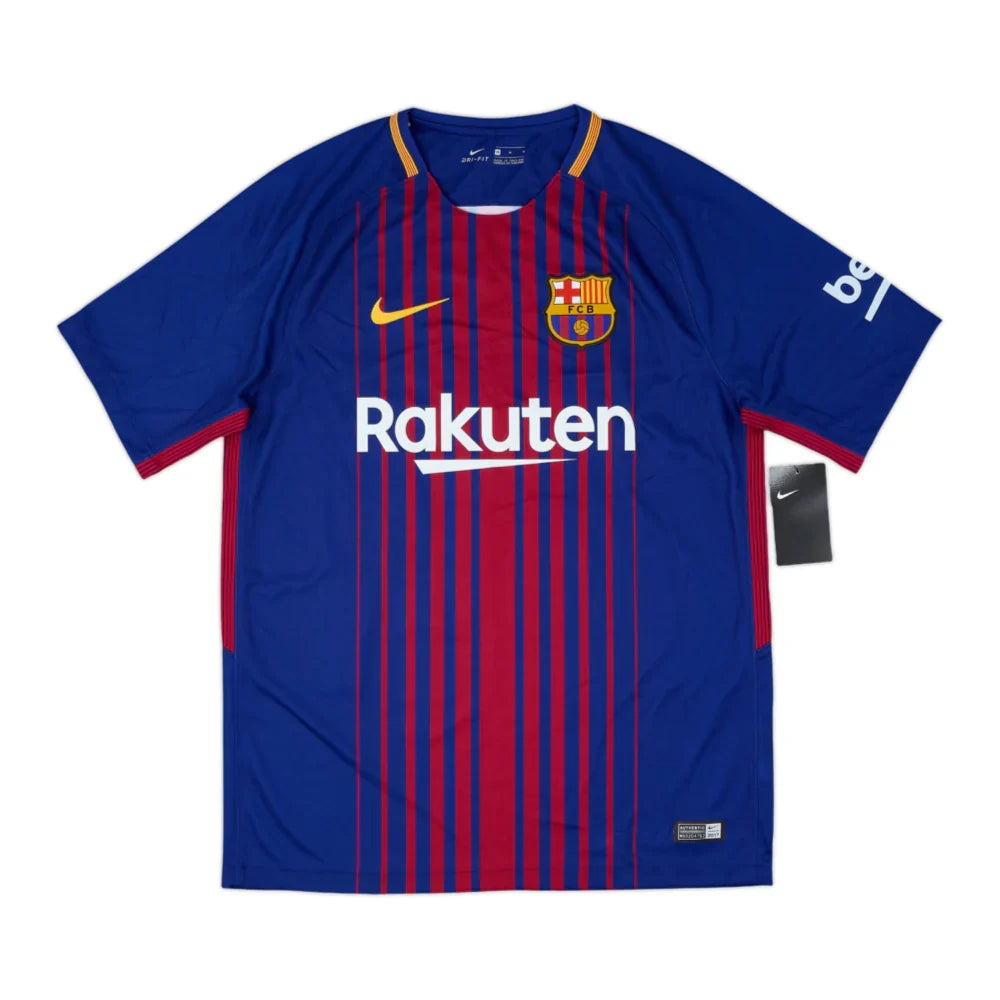 2017-18 FC Barcelona Home Shirt ­