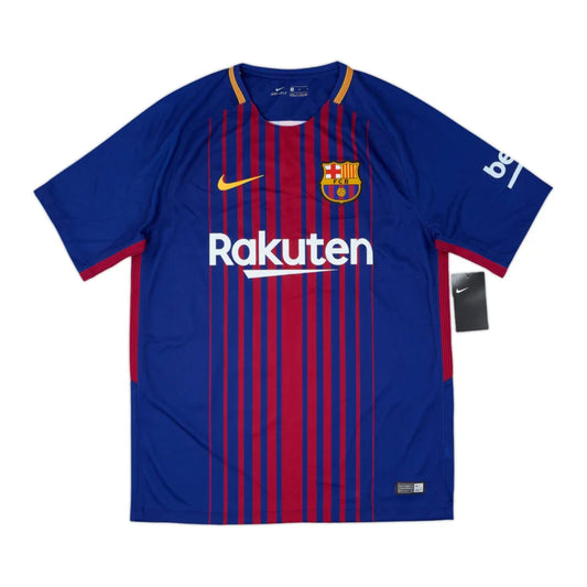 2017-18 FC Barcelona Home Shirt ­