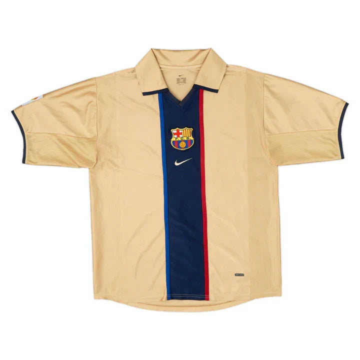 2001-02 FC Barcelona Auswärtstrikot