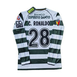 2002-03 Sporting CP Heimtrikot Langarm