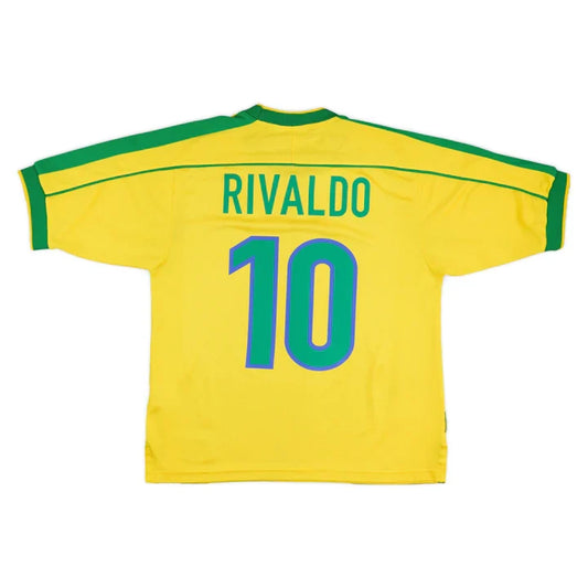 1998 Brazil Home Shirt ­