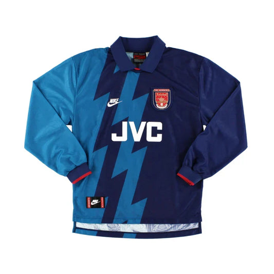1995-96 Arsenal FC Long Sleeve Away Shirt ­
