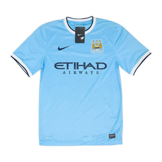 2013-14 Manchester City FC Home Shirt ­
