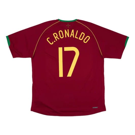 2006 Portugal Home Shirt