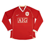 2006-07 Manchester United FC Langarm-Heimtrikot