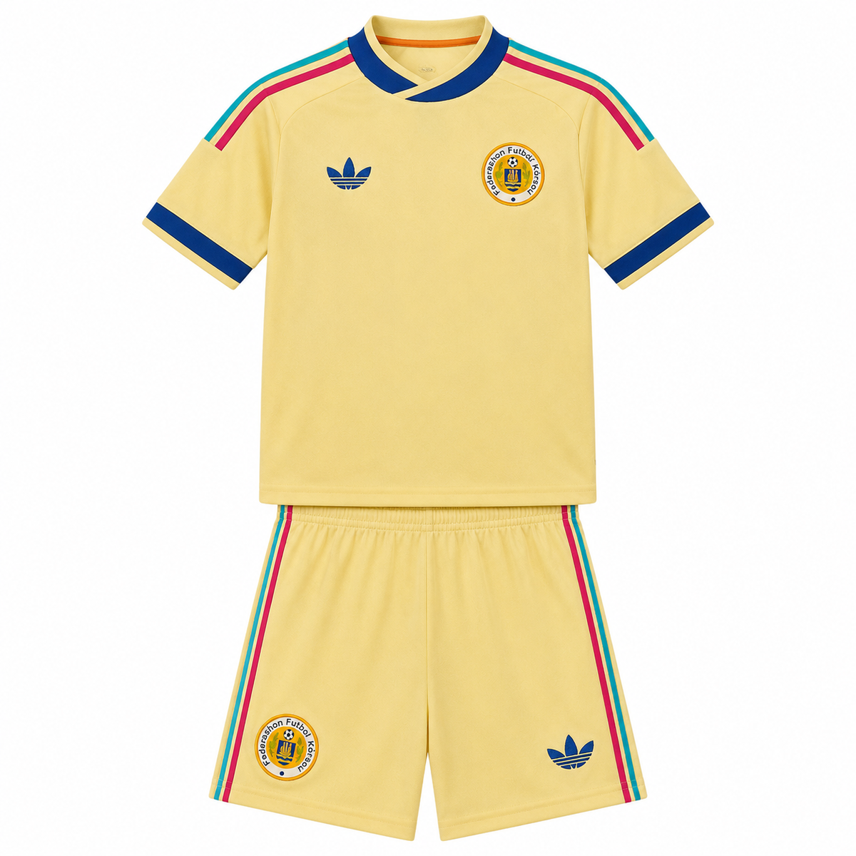 Kinder 2026 Curacao Auswärtstrikot