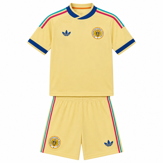 Kinder 2026 Curacao Auswärtstrikot