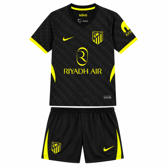 Kinder 2026-2027 Atlético Madrid Auswärtstrikot