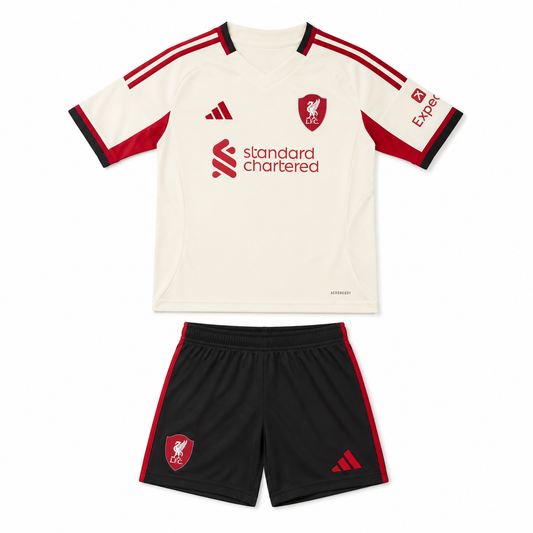 Kinder 2026-2027 Arsenal Auswärtstrikot
