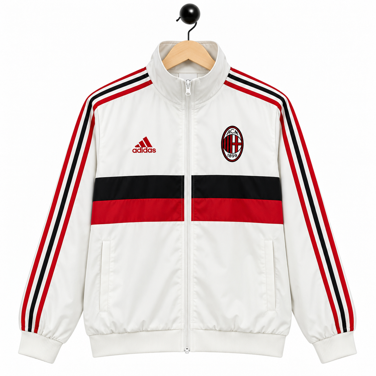 Windbreaker Jacket Ac Milan Retro